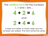 Addition and Subtraction Facts - Year 1 (slide 7/42)